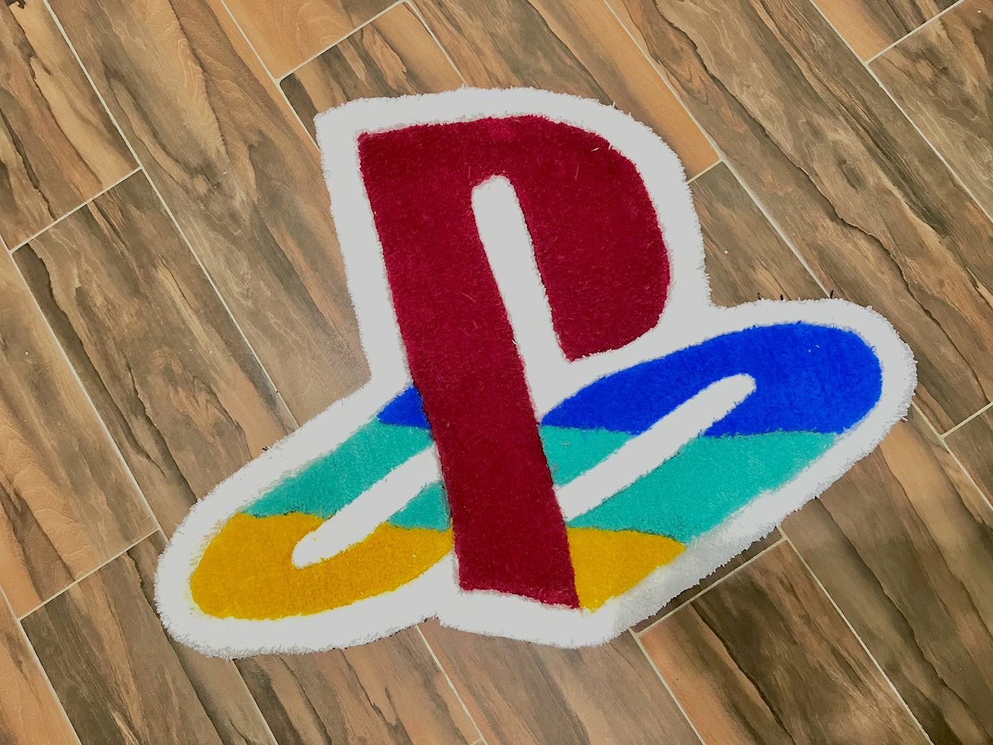 PlayStation Logo Rug โ Classic & Girly Edition