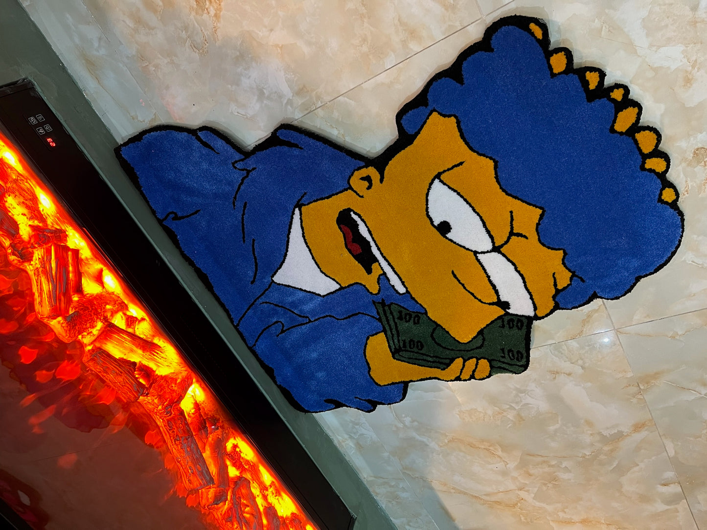 Money Talks Rug – The Simpsons Inspired Statement Piece