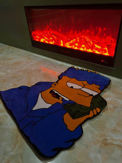 Money Talks Rug – The Simpsons Inspired Statement Piece